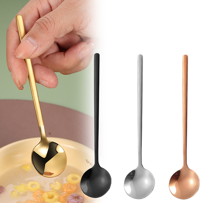 Ice Pick Pick - Stainless Steel Spoon Thicken Long Handle