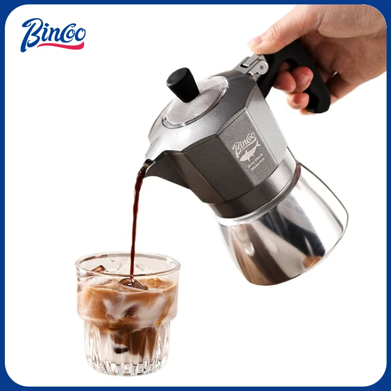 Home Barista - Bincoo 2 Cups Double Valve Moka