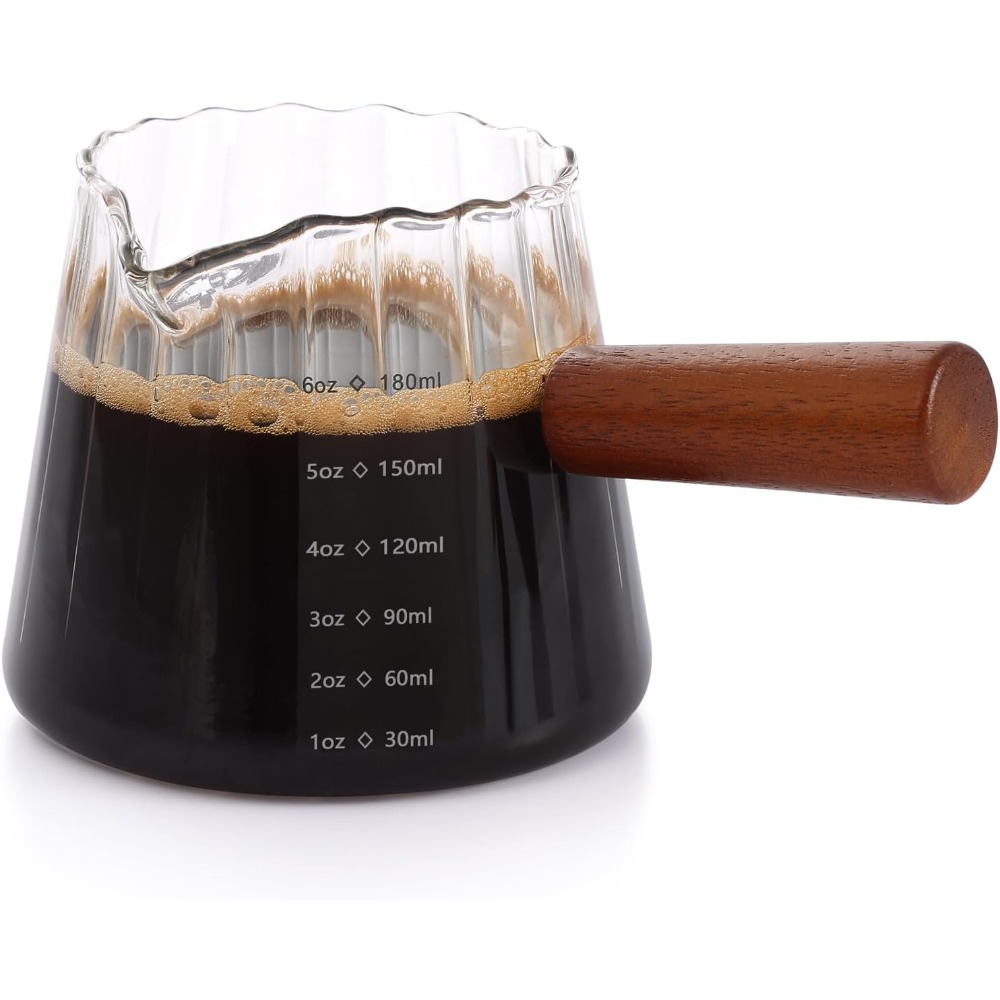 Home Barista - V-Shaped Spout Espresso Shot Glasses 6