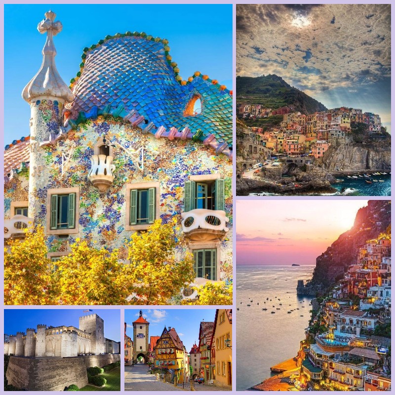 Home Barcelona - Diamond Painting Barcelona Landscape, Spain Guell