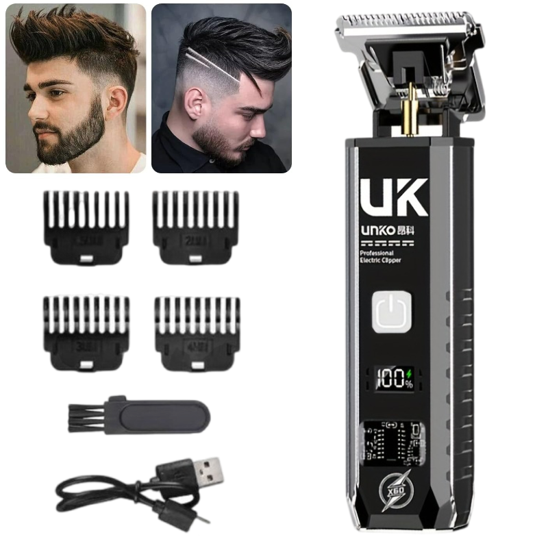 Home Barbershop - T9 Electric Beard Trimmer Cordless Hair