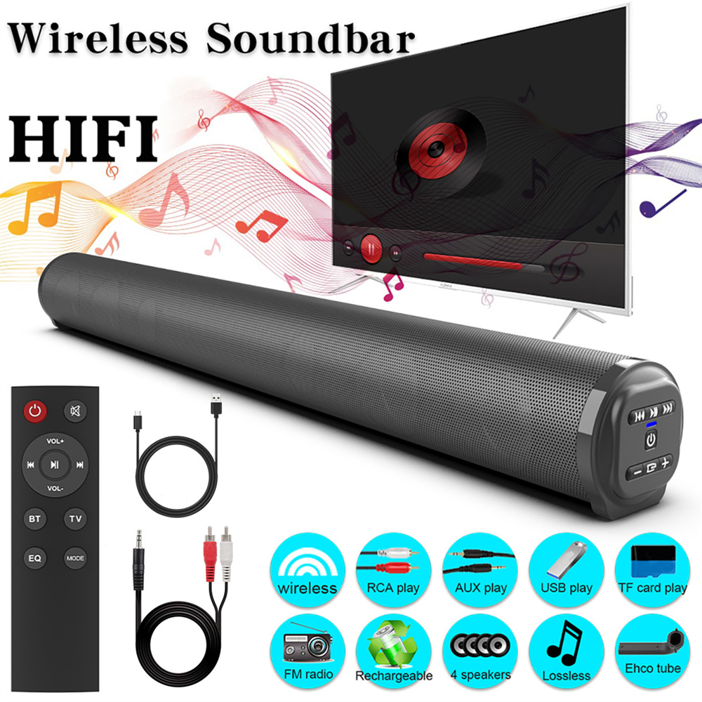 Sound Bar TV Sound System Blue - đánh giá và giá Home Bar And Theater