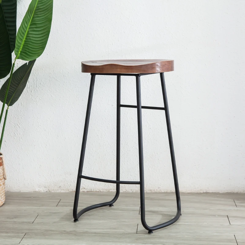 Simple Modern Iron Bar Chairs, - đánh giá và giá Home Bar Seating