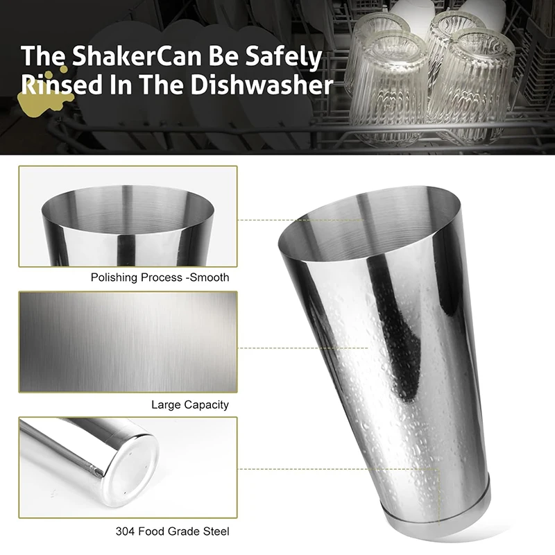 Boston Cocktail Shaker Set 18  - đánh giá và giá Boston Shaker Set