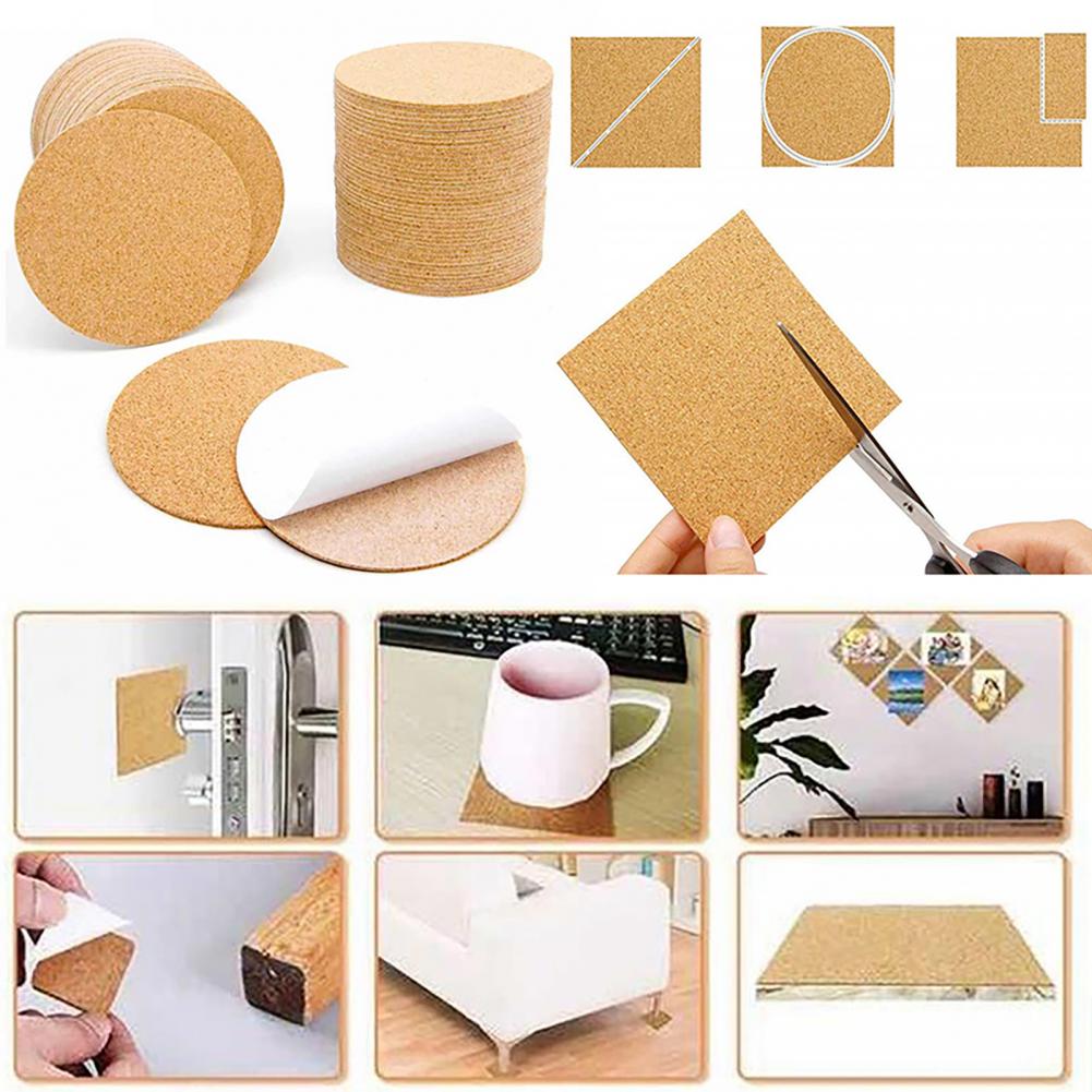 10Pcs Cork Coasters Square Cor - đánh giá và giá Home Bar Supplies