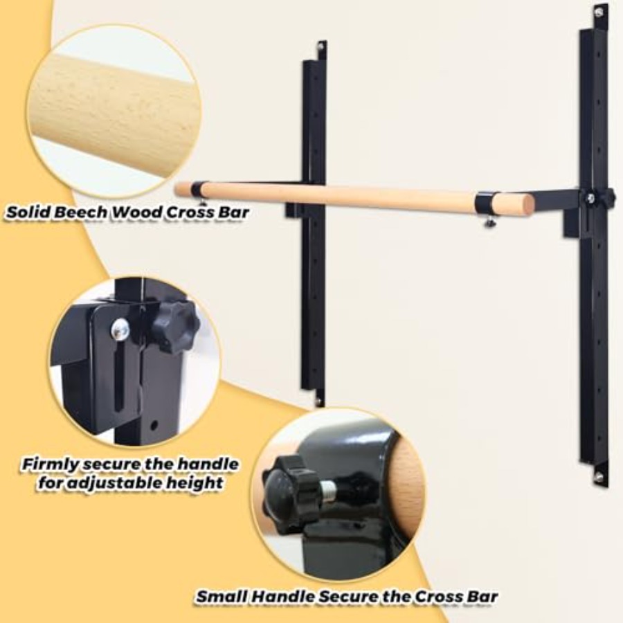 Wall Mounted Ballet Barre 4ft  - đánh giá và giá Home Bar And Gym