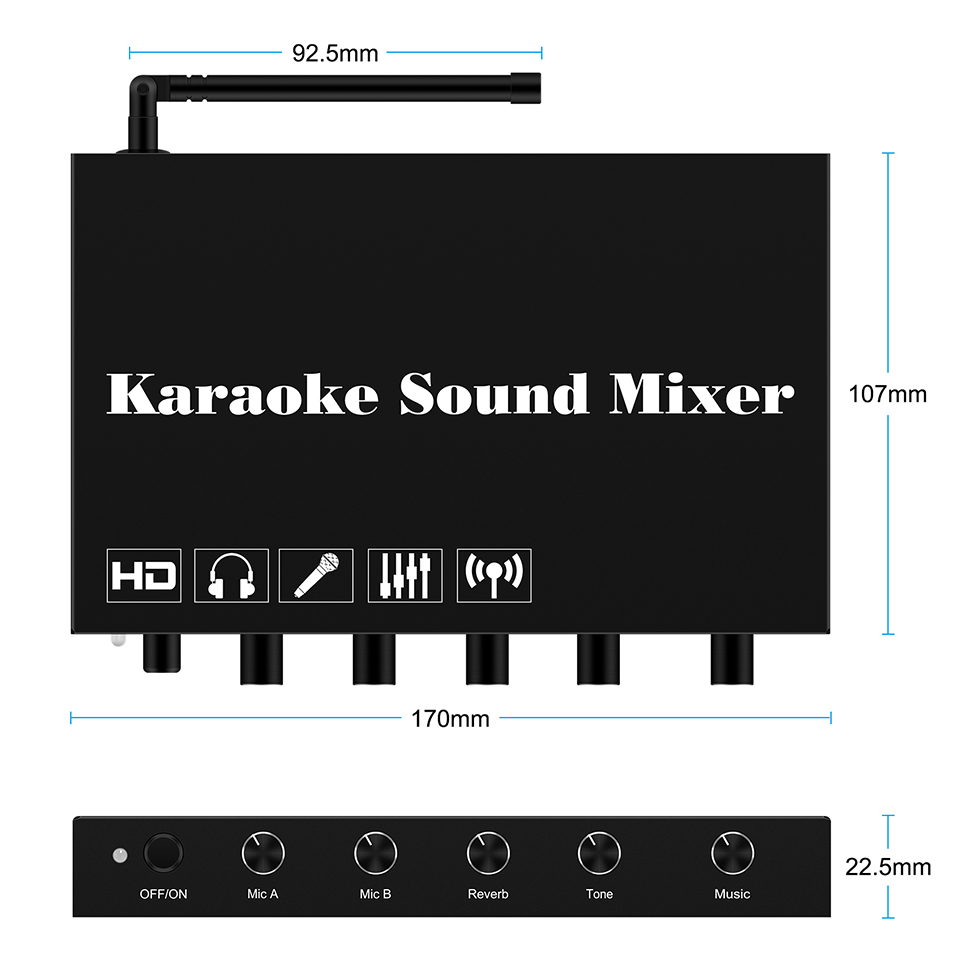 HDMI Karaoke Player Mixer Home - đánh giá và giá Home Bar And Theater