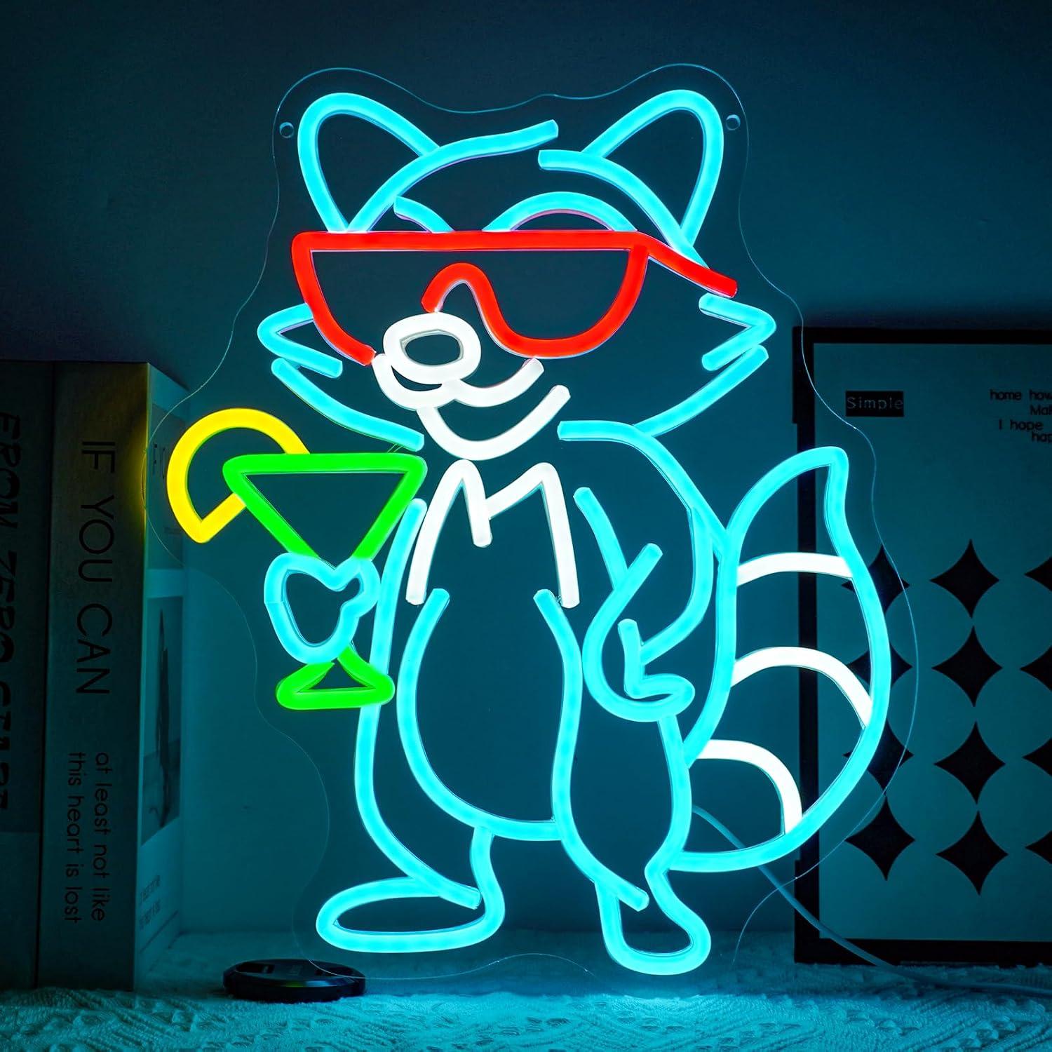 Raccoon With Sunglasses Cockta - đánh giá và giá Home Bar Lounge