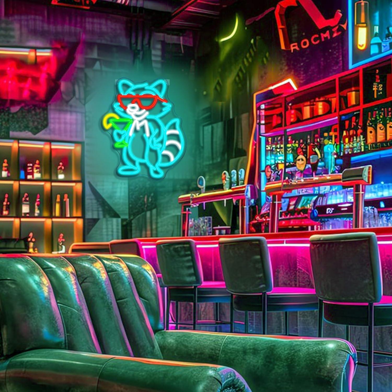 Raccoon With Sunglasses Cockta - đánh giá và giá Home Bar Lounge