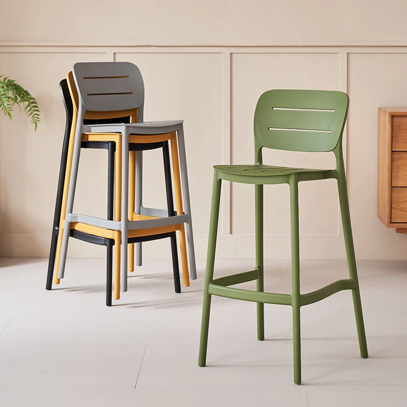 Luxury Plastic Bar Chairs Stac - đánh giá và giá Home Bar Lounge