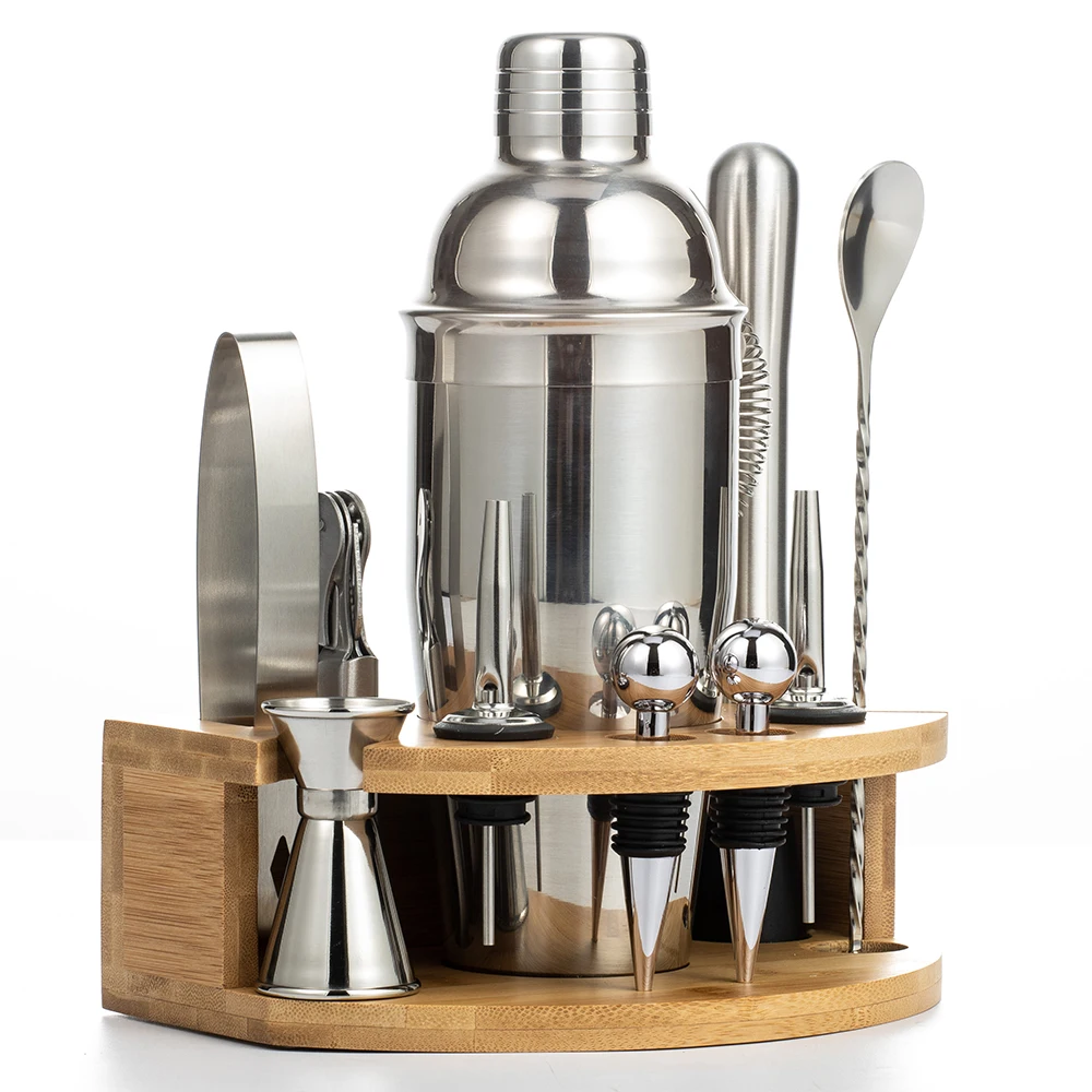 1/3/6/9/11pcs Cocktail Shaker  - đánh giá và giá Boston Shaker Set