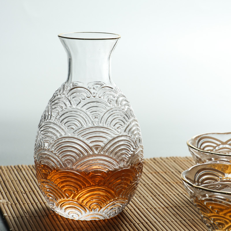 Japanese Hammer Sake Pot Set G - đánh giá và giá Home Bar Set