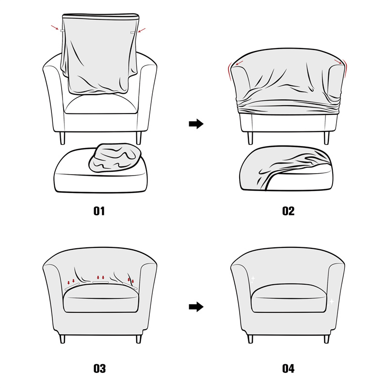 Solid Color Club Armchair Cove - đánh giá và giá Home Bar Lounge