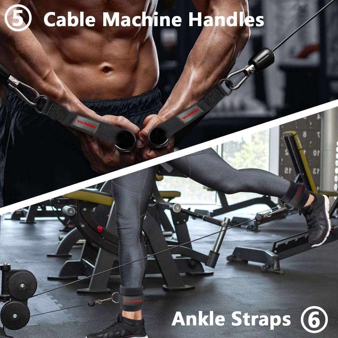 Home Gym Cable Attachments Set - đánh giá và giá Home Bar And Gym