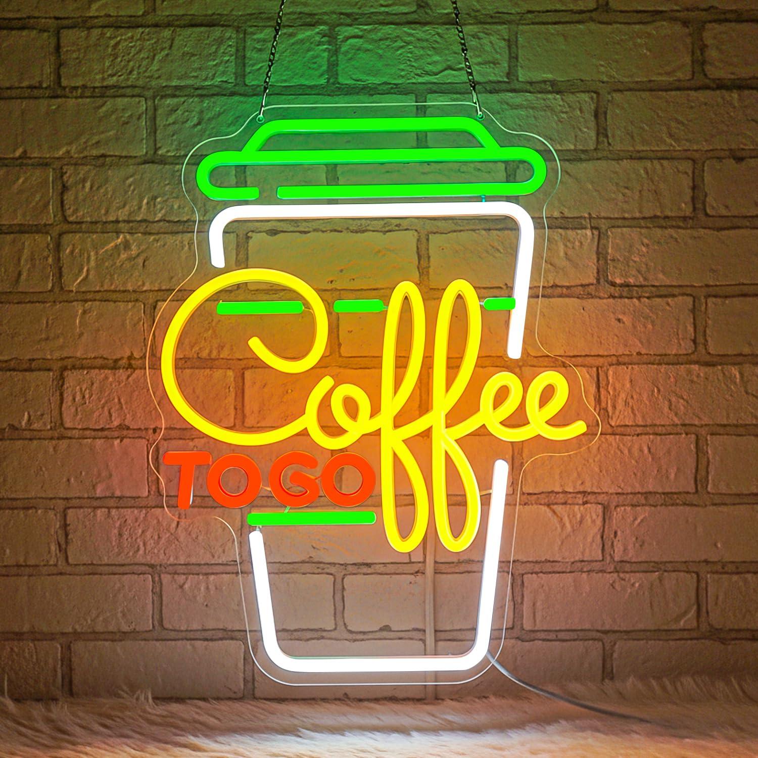 Coffee Neon Sign USB Dimmable  - đánh giá và giá Home Bar And Restaurant