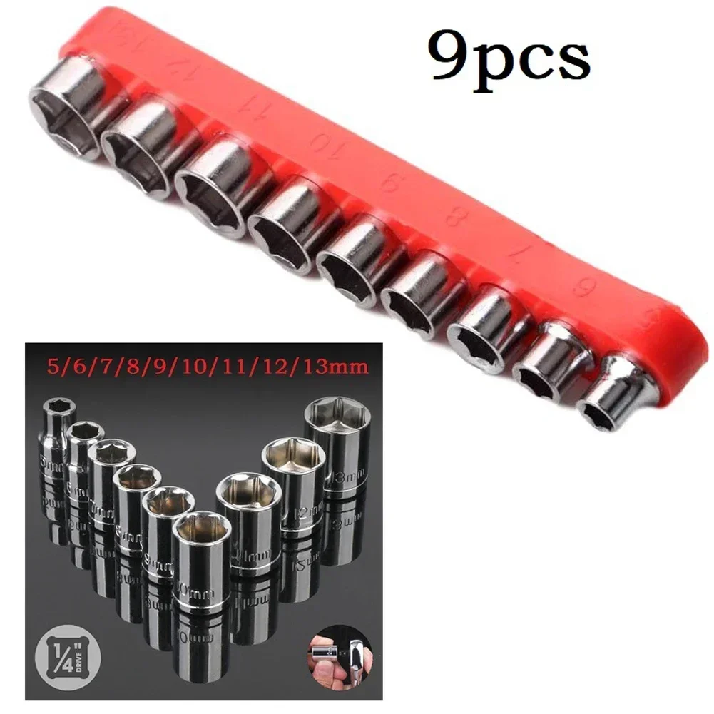 9 Pcs 1/4 Inch Drive 5-13mm He - đánh giá và giá Home Bar Supplies