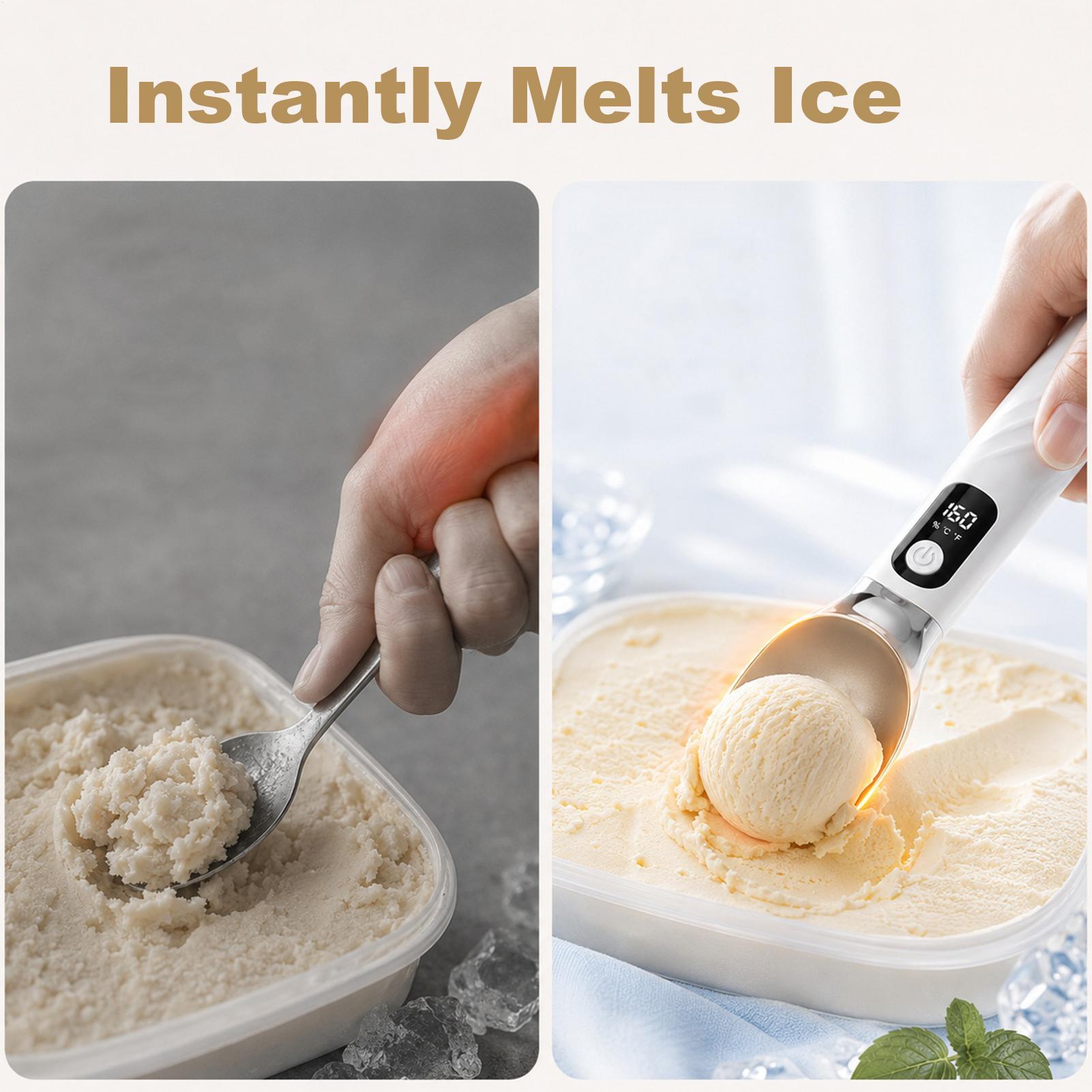 Heated Ice Cream Scoop Recharg - đánh giá và giá Ice Pick Pick