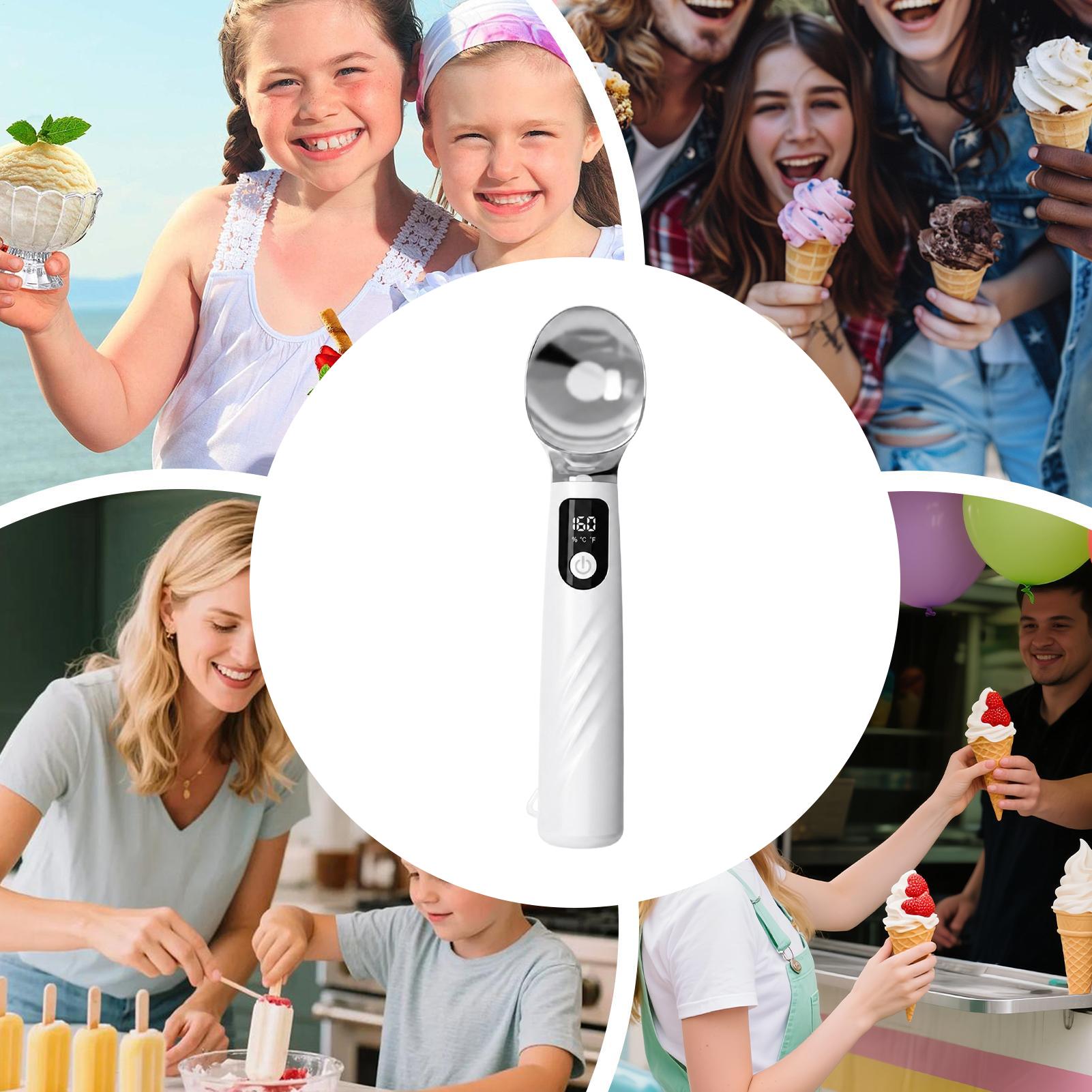 Heated Ice Cream Scoop Recharg - đánh giá và giá Ice Pick Pick