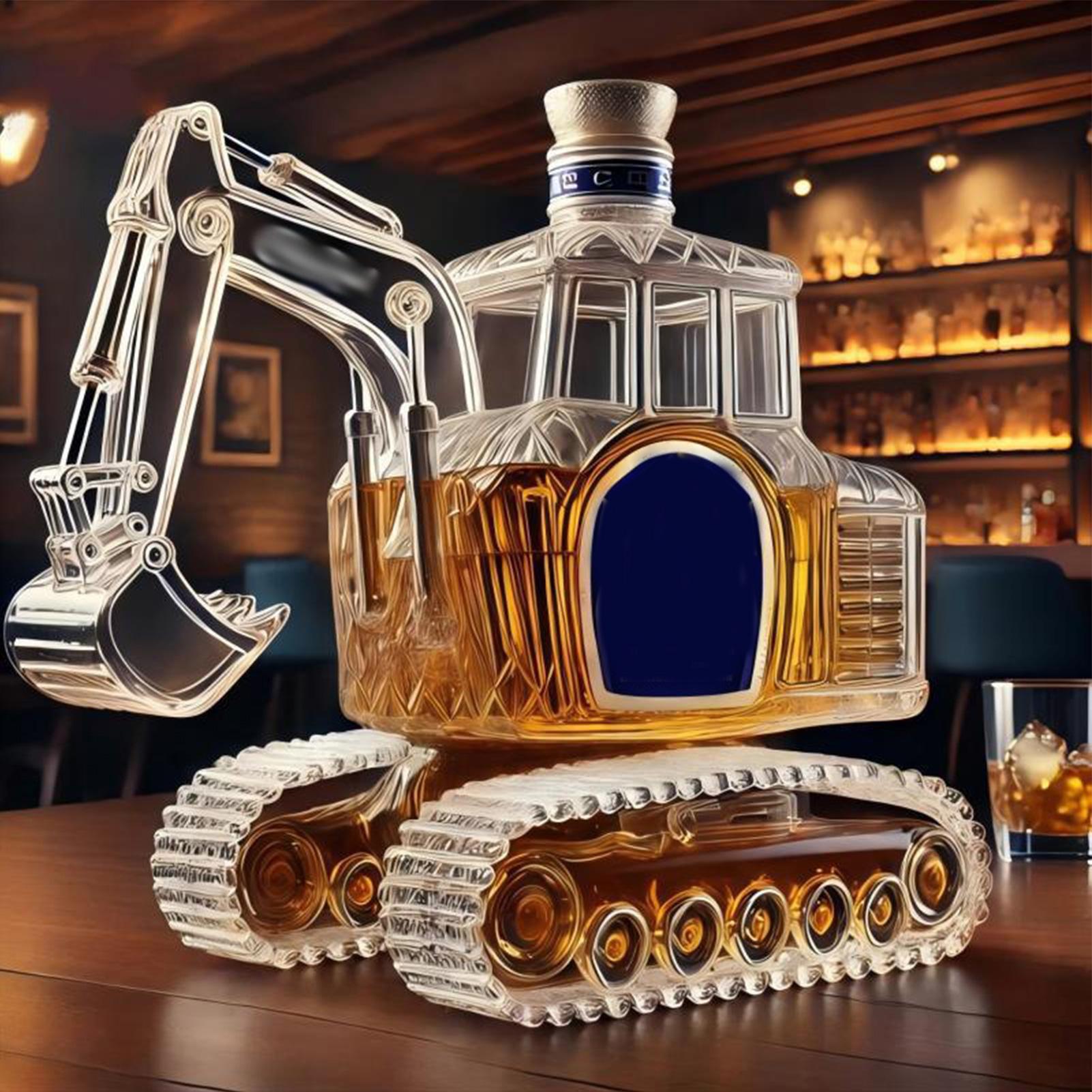 Heavy-Duty Excavator Whiskey D - đánh giá và giá Home Bar Supplies