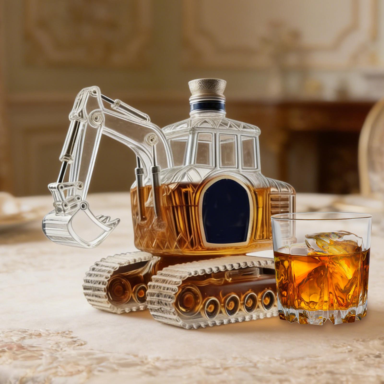 Heavy-Duty Excavator Whiskey D - đánh giá và giá Home Bar Supplies