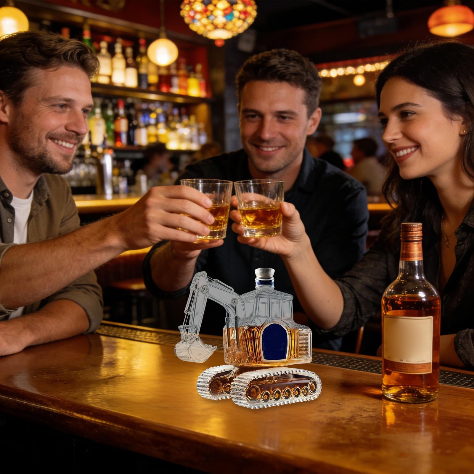 Heavy-Duty Excavator Whiskey D - đánh giá và giá Home Bar Supplies