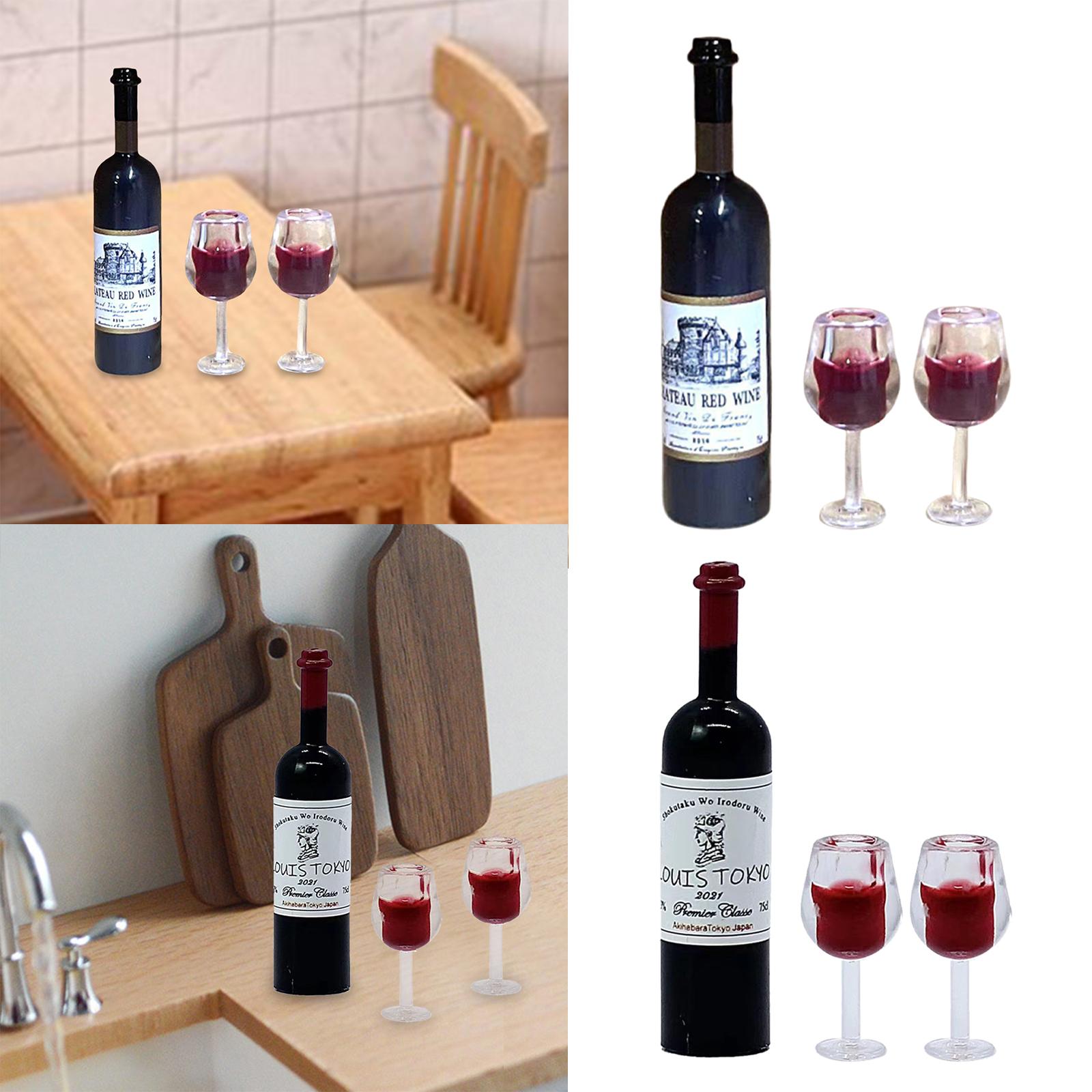 1/12 Scale Dollhouse Wine Bott - đánh giá và giá Home Bar Supplies