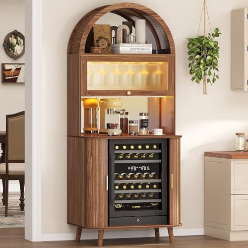 Wine Bar Cabinet with Fridge S - đánh giá và giá Home Bar And Fridge