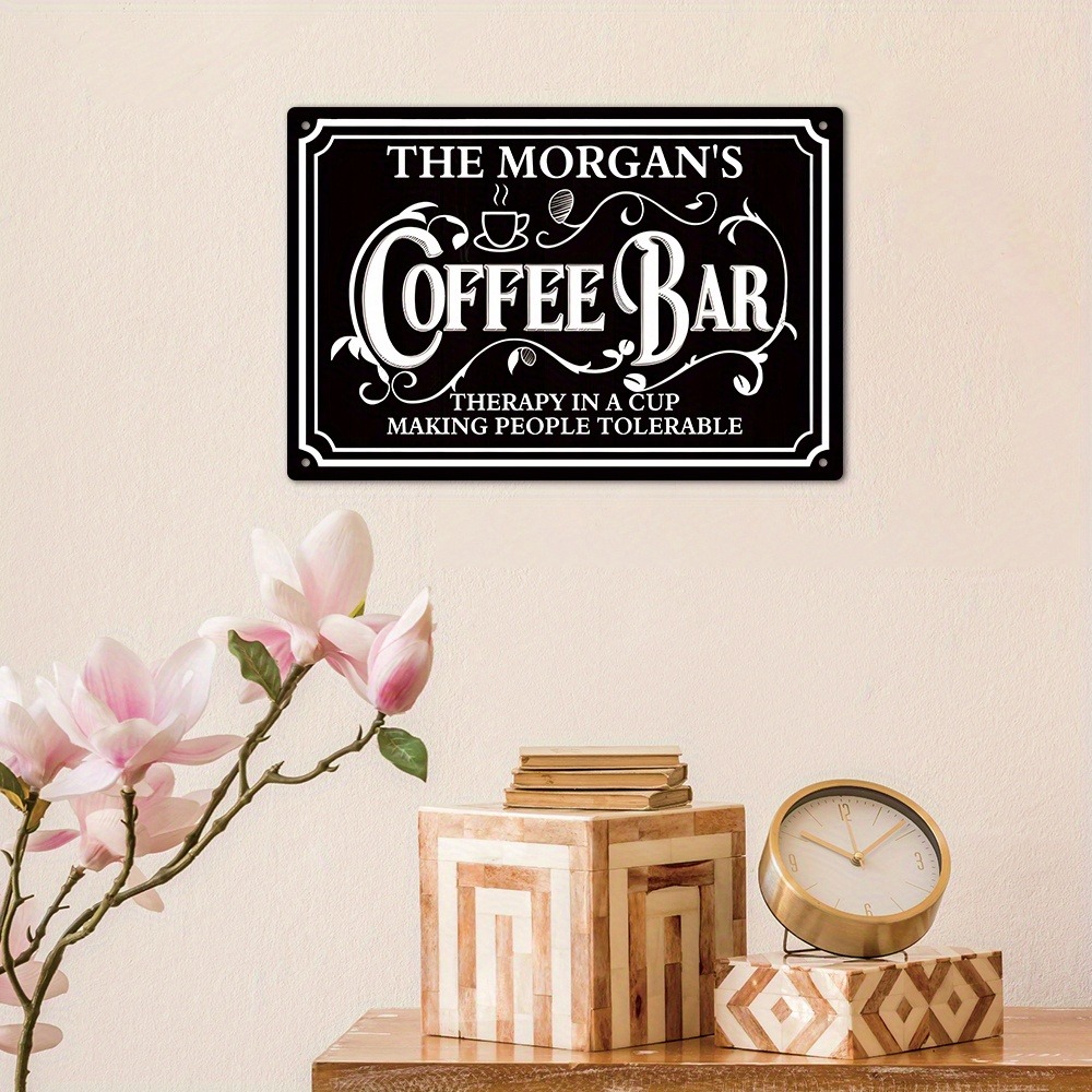 1pc Personalized The Morgan's  - đánh giá và giá Home Bar And Coffee