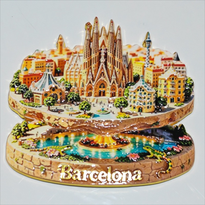 Spain Metal Fridge Magnets Bar - đánh giá và giá Home Barcelona