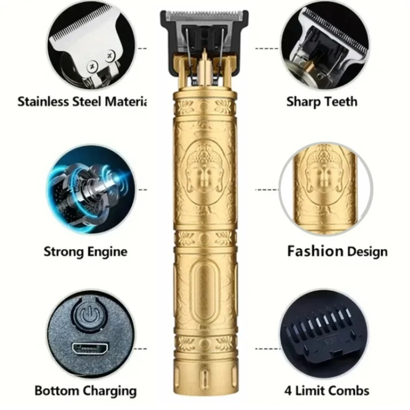 T9 Electric Beard Trimmer Cord - đánh giá và giá Home Barbershop