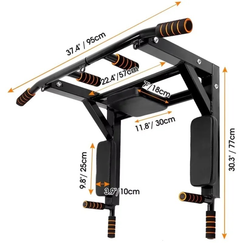 Wall-Mounted Pull-Up Bar for I - đánh giá và giá Home Bar And Gym