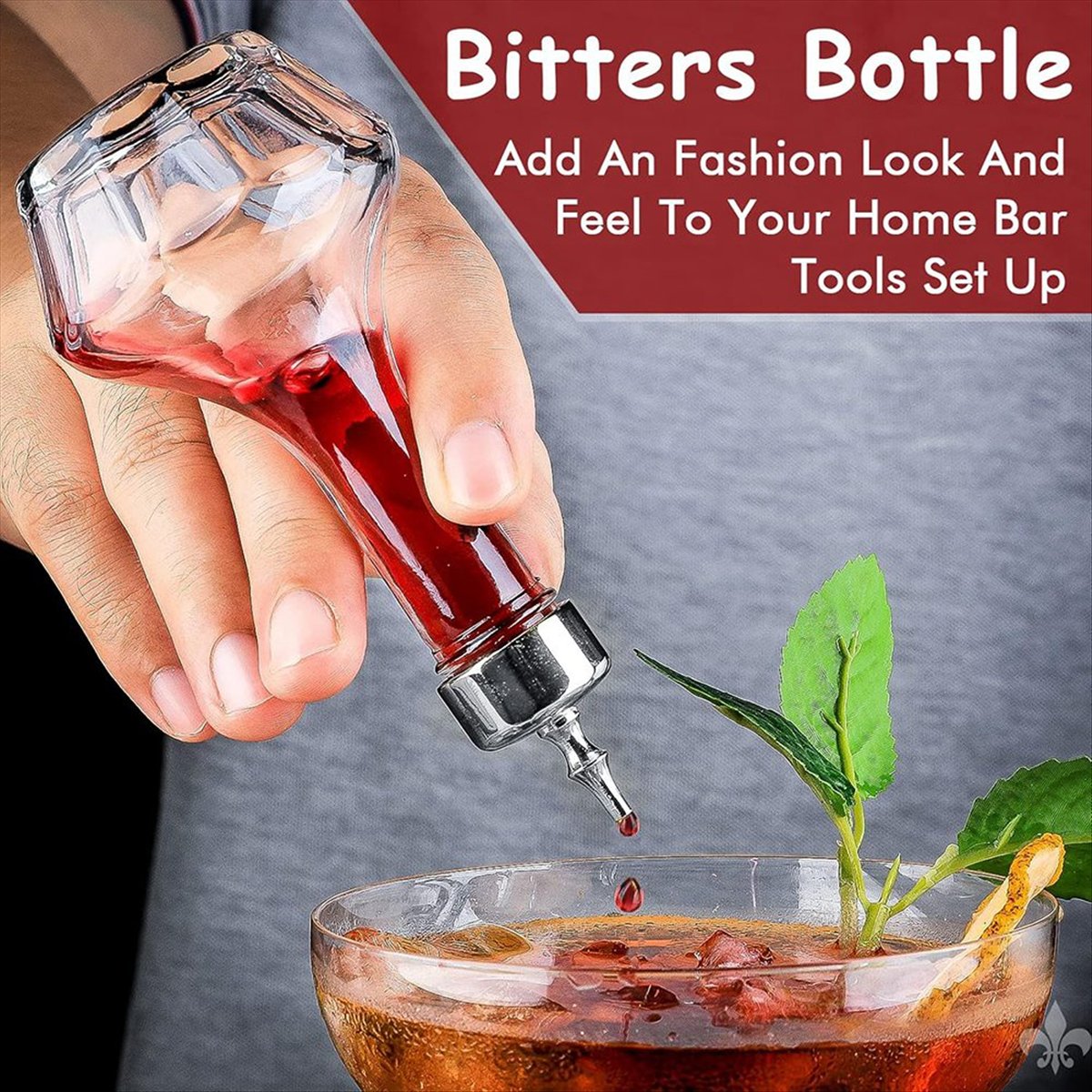 REST 6 PCS Bitters Bottle Set  - đánh giá và giá Bitters Bottle Set